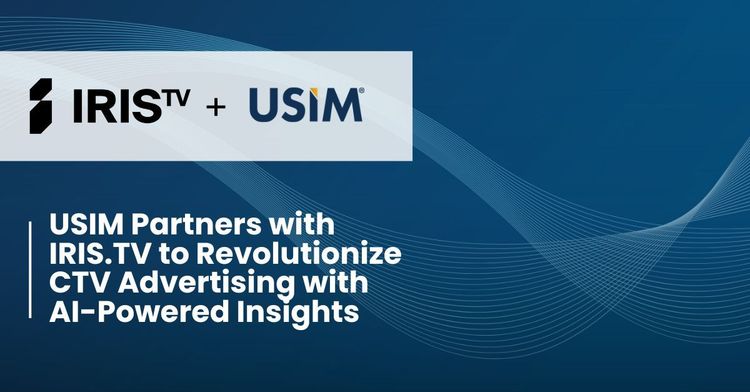 USIM Partners with IRIS.TV to Revolutionize CTV Advertising with AI-Powered Insights