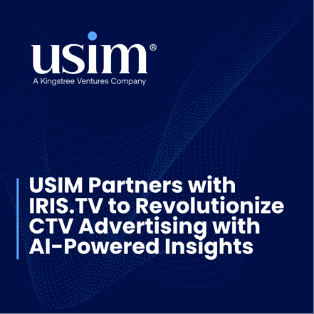 USIM Partners with IRIS.TV to Revolutionize CTV Advertising with AI-Powered Insights